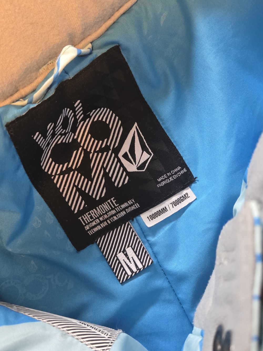Volcom Light Blue Snowpants - Picture 3 of 3